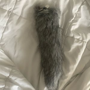 wolf/fox/cat costume clip on tail